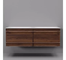 Тумба с раковиной Art Decco Bridget ABR12W22D100, 120 см, черный орех