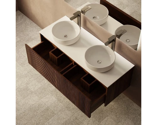 Тумба с раковиной Art Decco Camilla ACM12W22D300, 120 см, черный орех