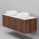 Тумба с раковиной Art Decco Camilla ACM12W22D300, 120 см, черный орех