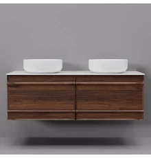 Тумба с раковиной Art Decco Bridget ABR12W22D300, 120 см, черный орех