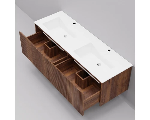 Комплект мебели Art Decco Camilla ACM14W22D2M0, 140 см, черный орех