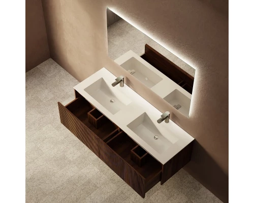 Комплект мебели Art Decco Camilla ACM14W22D2M0, 140 см, черный орех