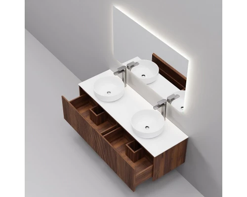 Комплект мебели Art Decco Camilla ACM14W22D3MF, 140 см, черный орех