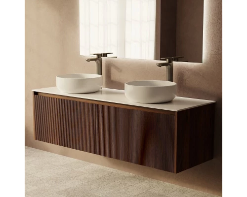 Комплект мебели Art Decco Camilla ACM14W22D3MF, 140 см, черный орех