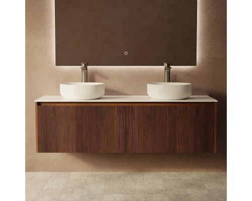 Комплект мебели Art Decco Camilla ACM14W22D3MF, 140 см, черный орех