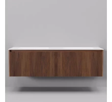 Тумба с раковиной Art Decco Camilla ACM14W22D100, 140 см, черный орех