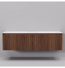 Тумба с раковиной Art Decco Camilla ACM14W22D100, 140 см, черный орех