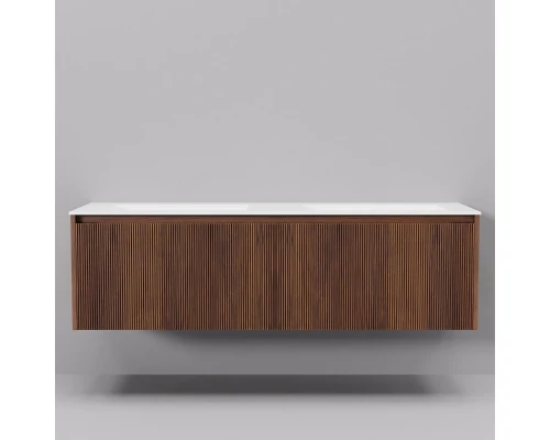 Тумба с раковиной Art Decco Camilla ACM14W22D200, 140 см, черный орех