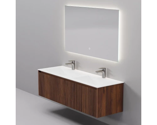 Тумба с раковиной Art Decco Camilla ACM14W22D200, 140 см, черный орех