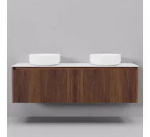 Тумба с раковиной Art Decco Camilla ACM14W22D300, 140 см, черный орех