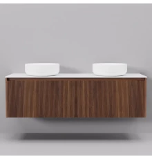 Тумба с раковиной Art Decco Camilla ACM14W22D300, 140 см, черный орех