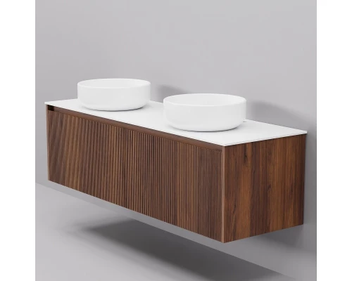 Тумба с раковиной Art Decco Camilla ACM14W22D300, 140 см, черный орех