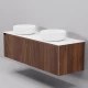Тумба с раковиной Art Decco Camilla ACM14W22D300, 140 см, черный орех