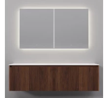 Комплект мебели Art Decco Camilla ACM15W22D1M0, 150 см, черный орех