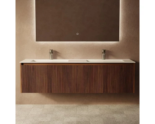 Комплект мебели Art Decco Camilla ACM15W22D1MF, 150 см, черный орех