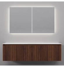 Комплект мебели Art Decco Camilla ACM15W22D2M0, 150 см, черный орех