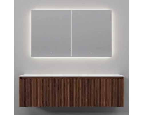 Комплект мебели Art Decco Camilla ACM15W22D2M0, 150 см, черный орех