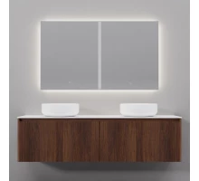 Комплект мебели Art Decco Camilla ACM15W22D3M0, 150 см, черный орех