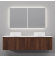 Комплект мебели Art Decco Camilla ACM15W22D3M0, 150 см, черный орех