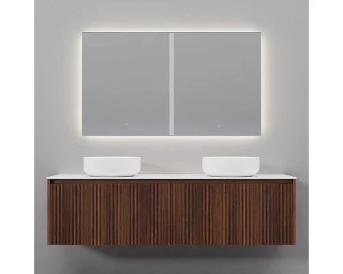 Комплект мебели Art Decco Camilla ACM15W22D3M0, 150 см, черный орех