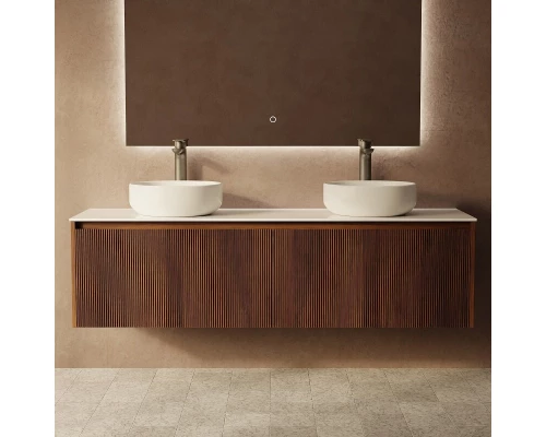 Комплект мебели Art Decco Camilla ACM15W22D3MF, 150 см, черный орех