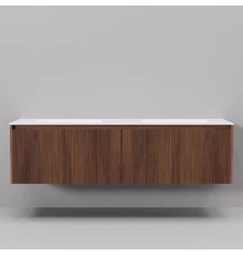 Тумба с раковиной Art Decco Camilla ACM15W22D200, 150 см, черный орех