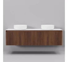 Тумба с раковиной Art Decco Camilla ACM15W22D300, 150 см, черный орех