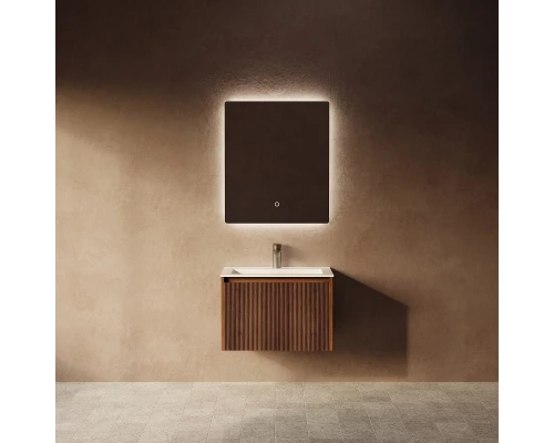 Тумба с раковиной Art Decco Camilla ACM06W22S200, 60 см, черный орех