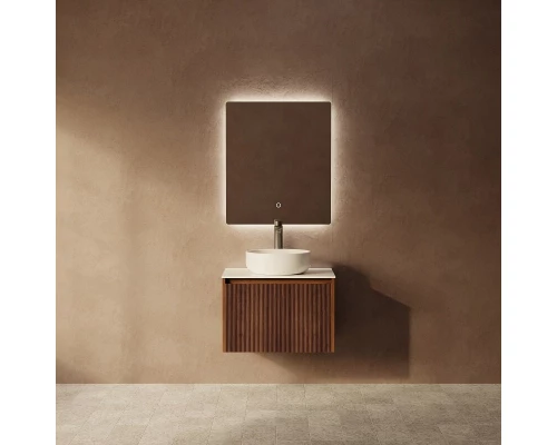 Тумба с раковиной Art Decco Camilla ACM06W22S300, 60 см, черный орех