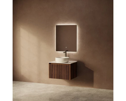 Тумба с раковиной Art Decco Camilla ACM06W22S300, 60 см, черный орех