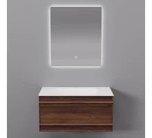 Комплект мебели Art Decco Bridget ABR08W22S1M0, 80 см, черный орех