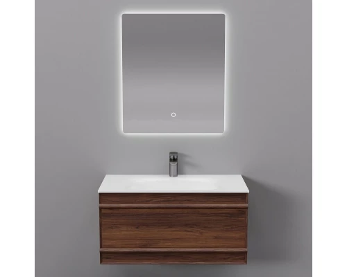 Комплект мебели Art Decco Bridget ABR08W22S1MF, 80 см, черный орех