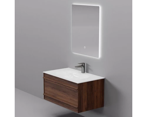 Комплект мебели Art Decco Bridget ABR08W22S1MF, 80 см, черный орех