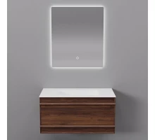 Комплект мебели Art Decco Bridget ABR08W22S2M0, 80 см, черный орех