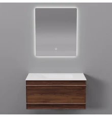 Комплект мебели Art Decco Bridget ABR08W22S2M0, 80 см, черный орех