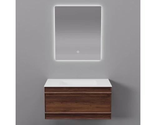 Комплект мебели Art Decco Bridget ABR08W22S2M0, 80 см, черный орех