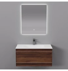 Комплект мебели Art Decco Bridget ABR08W22S2MF, 80 см, черный орех