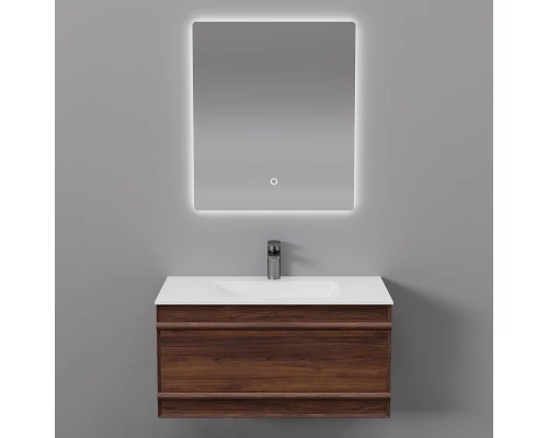 Комплект мебели Art Decco Bridget ABR08W22S2MF, 80 см, черный орех