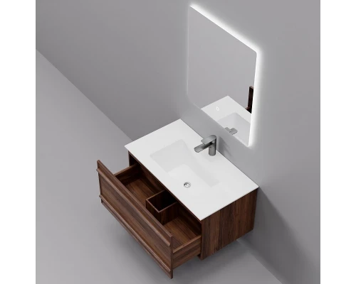 Комплект мебели Art Decco Bridget ABR08W22S2MF, 80 см, черный орех