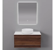 Комплект мебели Art Decco Bridget ABR08W22S3M0, 80 см, черный орех