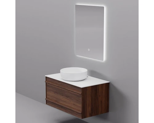 Комплект мебели Art Decco Bridget ABR08W22S3M0, 80 см, черный орех