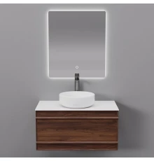 Комплект мебели Art Decco Bridget ABR08W22S3MF, 80 см, черный орех