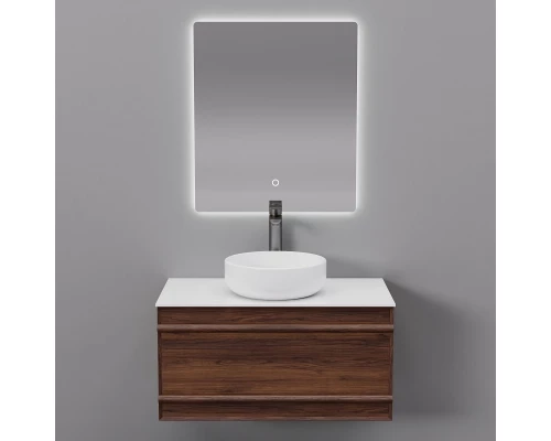 Комплект мебели Art Decco Bridget ABR08W22S3MF, 80 см, черный орех