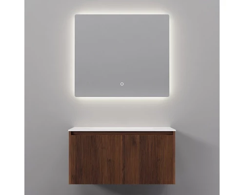 Комплект мебели Art Decco Camilla ACM08W22S1M0, 80 см, черный орех