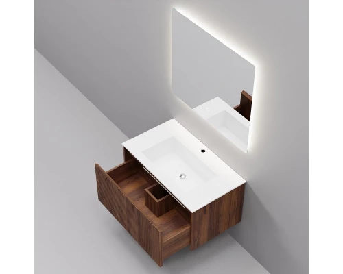 Комплект мебели Art Decco Camilla ACM08W22S1M0, 80 см, черный орех