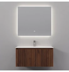 Комплект мебели Art Decco Camilla ACM08W22S1MF, 80 см, черный орех