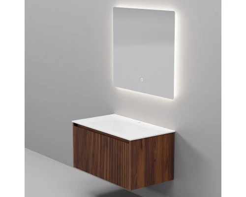 Комплект мебели Art Decco Camilla ACM08W22S2M0, 80 см, черный орех