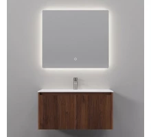 Комплект мебели Art Decco Camilla ACM08W22S2MF, 80 см, черный орех