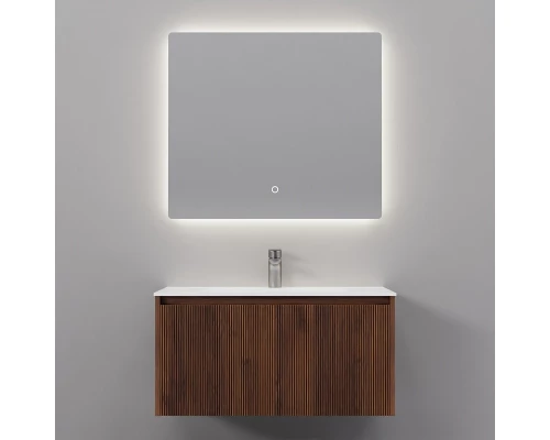 Комплект мебели Art Decco Camilla ACM08W22S2MF, 80 см, черный орех