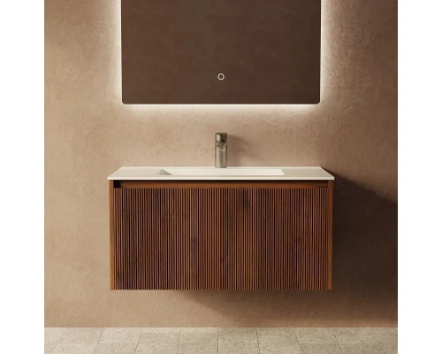 Комплект мебели Art Decco Camilla ACM08W22S2MF, 80 см, черный орех